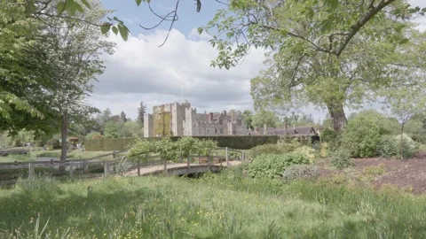 16th May 2026. Hever Castle in the village Hever, Kent, England, UK Vídeo Stock 335288876