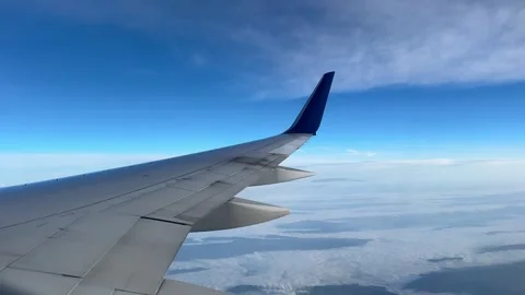 16x9 Flying over the clouds 4K Stock Footage 277167286