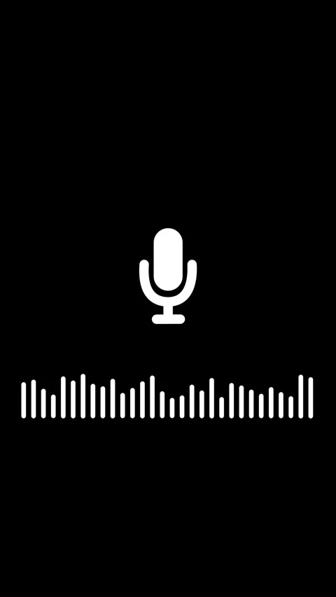 17. Abstract AI Audio Visualizer Loop Sound Bars on Black and White Backgrou Stock Footage 314276056