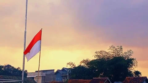 17 August, Glorious Independence Day of the Republic of Indonesia Stock Footage 281179284