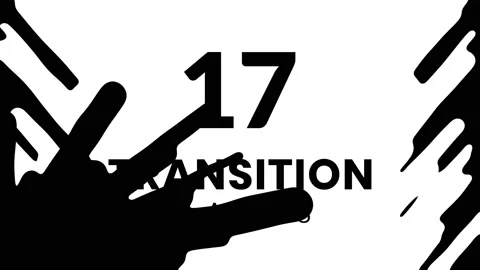 17 paint transition masks for slideshow. Stock Footage 100717172