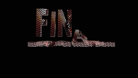 17 Text Animation with Moving Light Final Sale Stockbeeldmateriaal 130583872