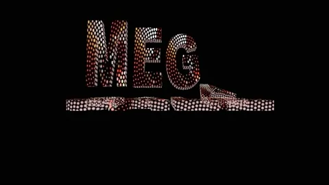 17 Text Animation with Moving Light Mega Sale Video stock 130584228