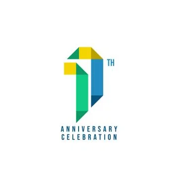 17 th Anniversary Celebration Vector Template Design Illustration Stock Illustration