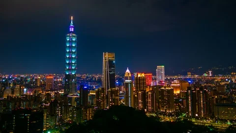 17 VDO motion TL 2 taipei day 2 Video stock 125766314