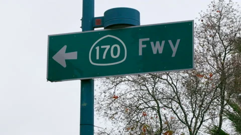 170 Freeway Sign Stock Footage 237842104