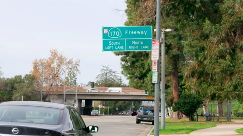 170 Freeway Sign Stock Footage 237843262