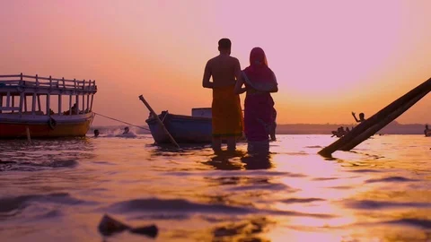 170609 E Varanasi 050 Stock Footage 118077571