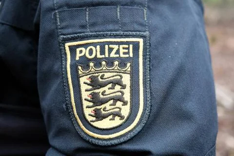 17.06.2021 Symbolbild, Sicherheit, Polizei Polizei Hessen Logo Wappen auf ... Stock Photos