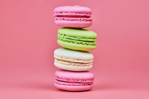 Macaroons  on  pink  background.  Colorful  small  cookie  from  ground  almonds  and  coconut.  Popular  confectionery.  Tasty  snack  food  for  take  away,  copy  space xkwx macaroons,  macaroon,  macaron,  pink,  colorful,  confectionery,  cookie,  popular,  copy  space,  cake,  pastry,  cupcake,  shortcake,  tasty,  food,  design,  snack,  take,  away,  ground,  almonds,  coconut,  small,  red,  studio,  bunch,  green,  beige,  dessert,  pastel,  different,  assorted,  cuisine,  cafe,  vintage,  bakery,  candy,  sweet,  french,  sandwich,  color,  desert,  sweetness,  honey,  goody,  flavor,  gourmet,  breakfast,  delicious,  column
