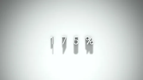 175 3D title animation with shadows on a white background Vídeos de archivo 296823070