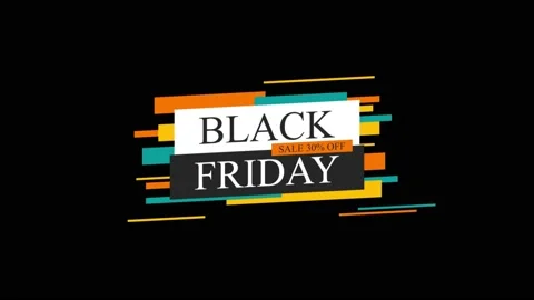 176 Animation Text Motion Graphics Black Friday Sales 30 库存影片 233331082