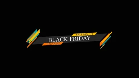178 Animation Text Motion Graphics Black Friday Sales 90 库存影片 233331363