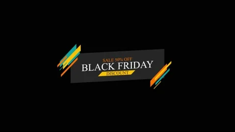 179 Animation Text Motion Graphics Black Friday Sales 50 库存影片 233331432