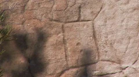 17th Century petroglyphs Stock Footage 60693276
