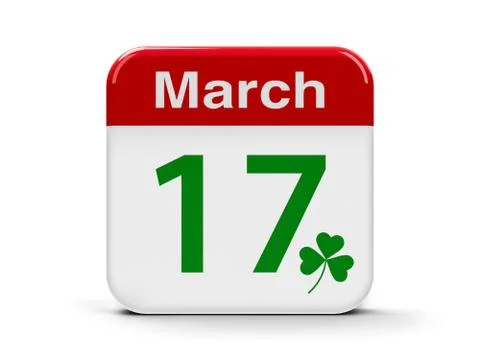 17th March - Patricks day Stock Illustration