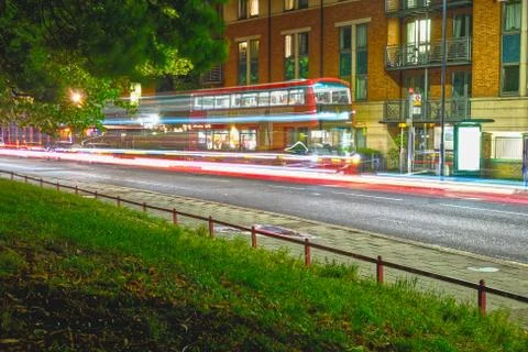 18 bus Stock Photos