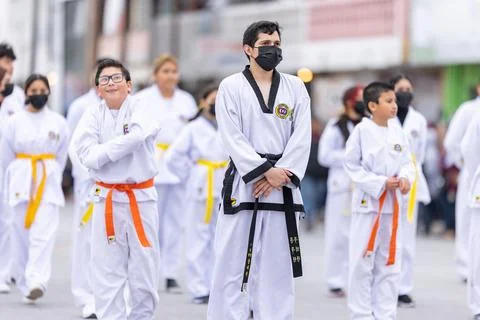 18 of March Parade Stock Photos