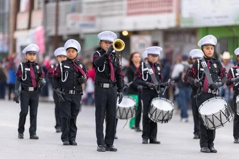 18 of March Parade Stock Photos