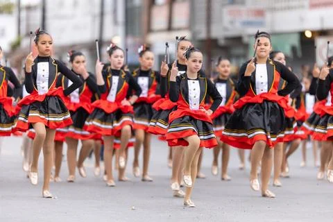 18 of March Parade Stock Photos