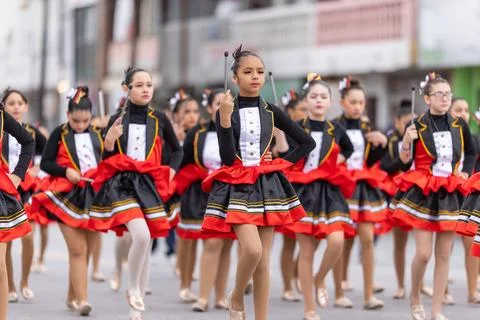 18 of March Parade Stock Photos