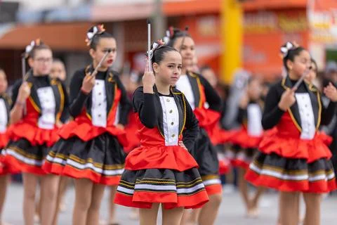 18 of March Parade Stock Photos