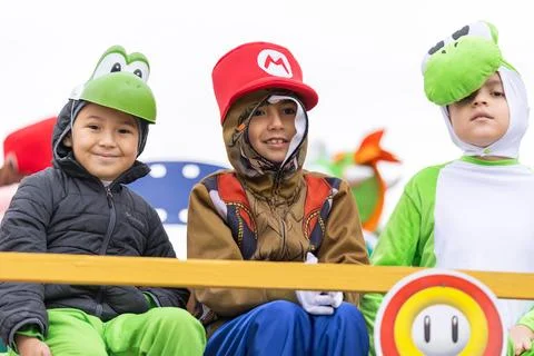 18 of March Parade Stock Photos