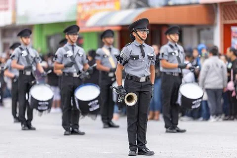 18 of March Parade Stock Photos