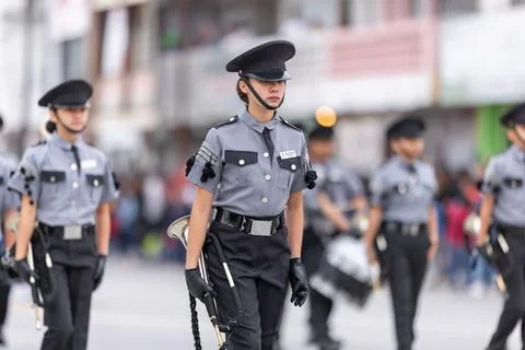 18 of March Parade Stock Photos