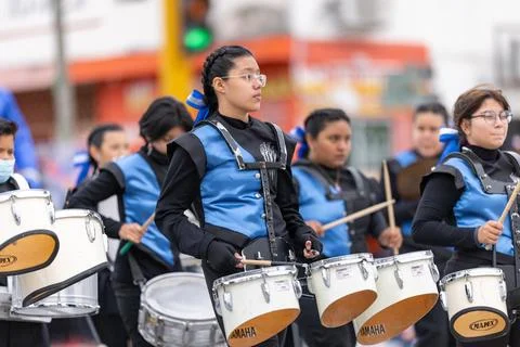 18 of March Parade Stock Photos