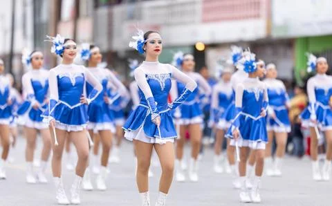 18 of March Parade Stock Photos
