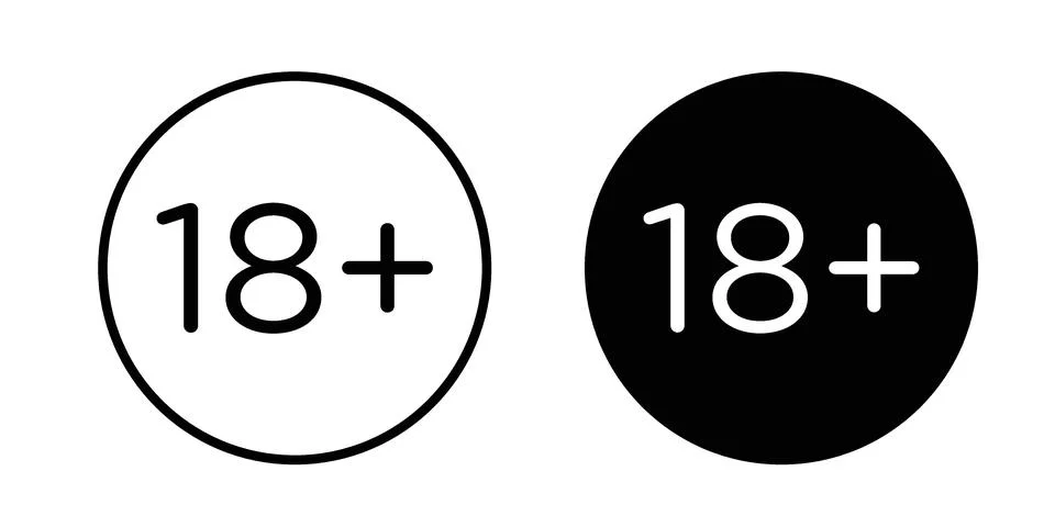 18 Plus icon bundle for website design projects Ilustração Stock