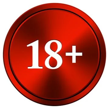 18 plus icon Stock Illustration