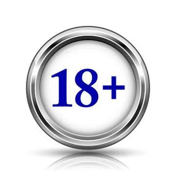 18 plus icon Stock Illustration