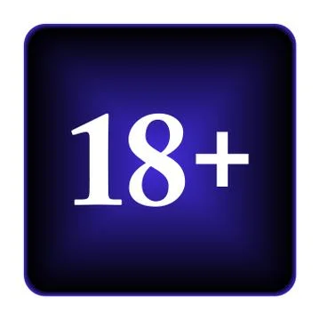 18 plus icon Stock-Illustration