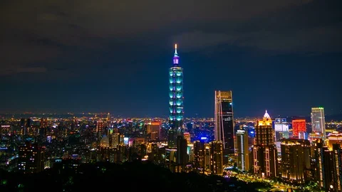 18 VDO Zoom TL 5 taipei day 2 Stock Footage 125770469