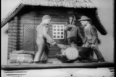 1800s Clock Makers - Unique clocks and artwork Stock Footage 233337662