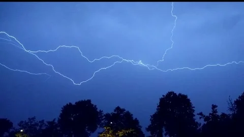 180715 Lightning Toulouse Stock Footage 196994566