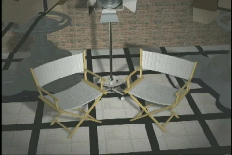 1815 Production Setting Stock Footage 853795