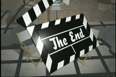 1816 Production Setting-The End Stock Footage 853767