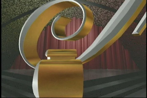 1819 Theater-The End Stock Footage 853644