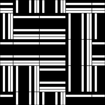 1841 Seamless pattern with horizontal and vertical black streaks Stock Illustration