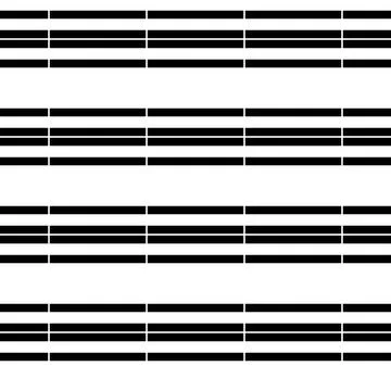 1848 Seamless pattern with horizontal black lines Stock Illustration
