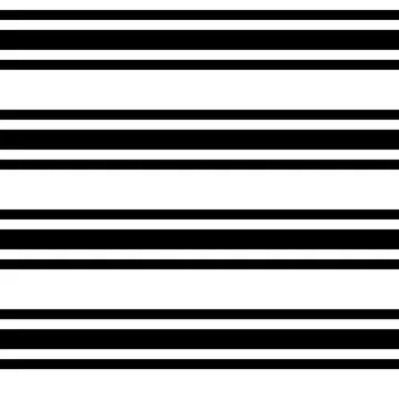 1852 Seamless pattern with horizontal black lines Stock Illustration
