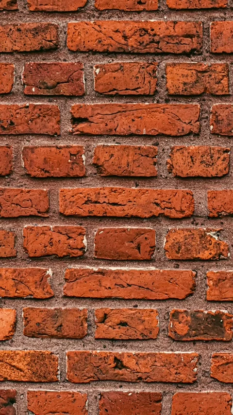 188_Weathered brick wall texture pattern.mp4 Stock Footage 347072754