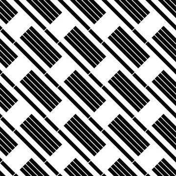 1896 Seamless pattern with slanting  black lines 스톡 일러스트