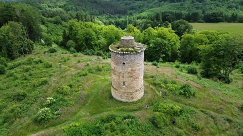 18th century dovevcot tower Stock Footage 279951777