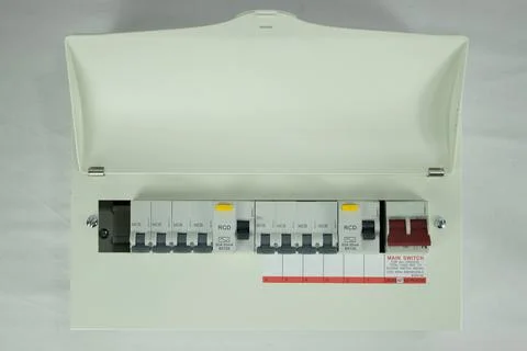 18th edition consumer unit Stock Photos