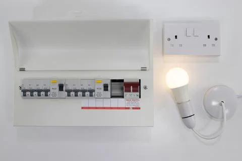 18th edition consumer unit Stock Photos