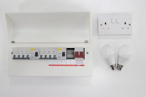 18th edition consumer unit Stock Photos